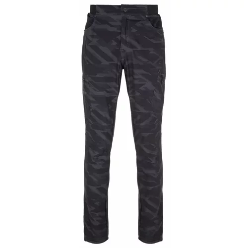 Kilpi MIMICRI-M BLACK men's lightweight outdoor trousers