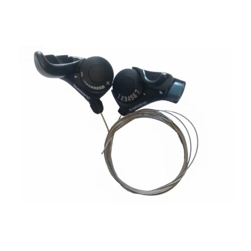 Shimano ručice menjača l+d 3/7 brzina tourney asltx30r7at+asltx30lfbt Slike