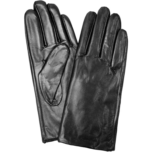 Semiline Woman's Women's Leather Gloves P8283