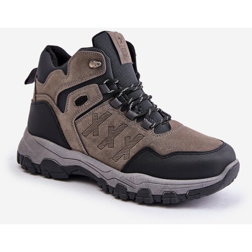 EVENTO Insulated Trekking Shoes Men's Lace-up Grey Zerista Cijene