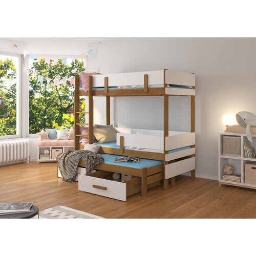 ADRK Troposteljna otro�ka postelja ETAPO 103 cm - HRAST-BELA Cene