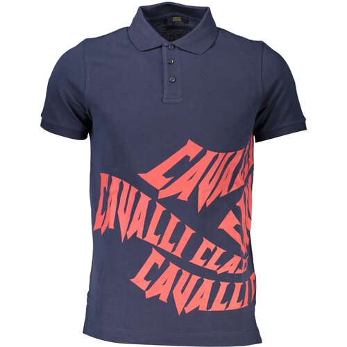 Cavalli Class POLO SHORT SLEEVE MEN BLUE Cijene