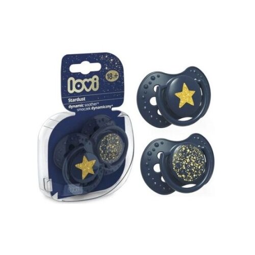 Lovi prime silicone dynamic varalica 18m+ (2kom) - baby blue/blue 34/419 ( 34/419 ) Slike