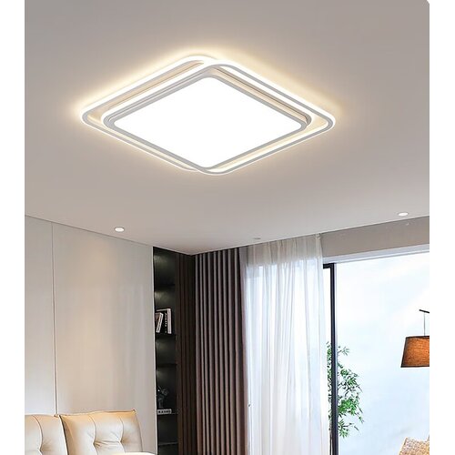  Gujia Plafonska lampa LED, 75 W, 50 cm, Bela Slike