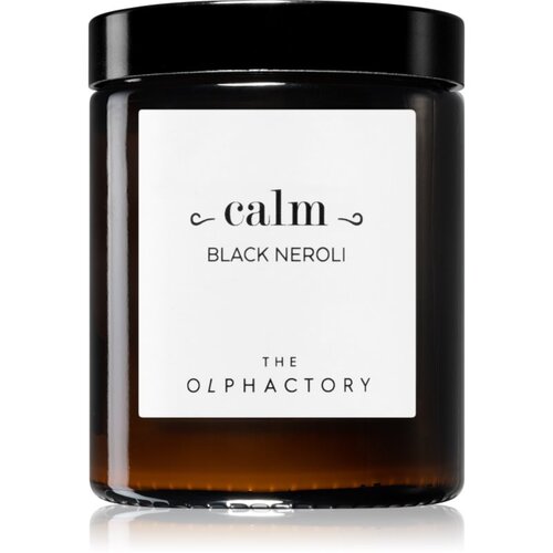 The Olphactory Calm Black Neroli di&amp;scaron;eča sveča 135 g Slike