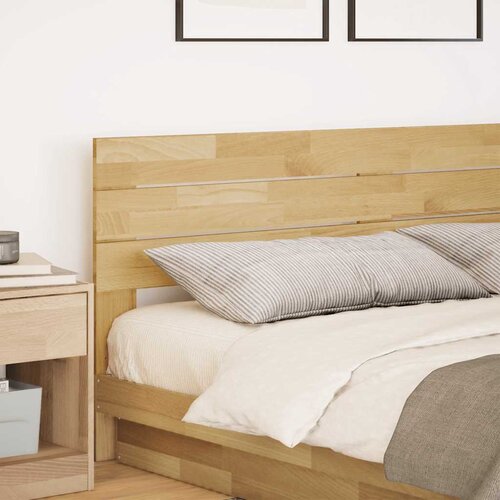 Maison Chic posteljno vzglavje - vzglavna omarica - nočna omaricaa 180 cm iz masivnega lesa, hrast, (21706988) Cene
