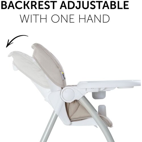 Hauck hranilica Sit N Fold Beige Slike