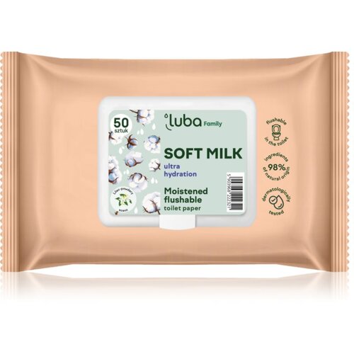 Luba Family Soft Milk vlažni toaletni papir 50 kom Cene