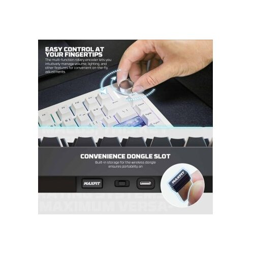  Tastatura Mehanicka Gaming Fantech MK921 Maxfit 8 Wireless ONE PIECE - NAMI (white switch) Cene