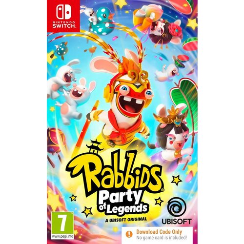 Switch Rabbids Party of Legends Code in a Box Slike