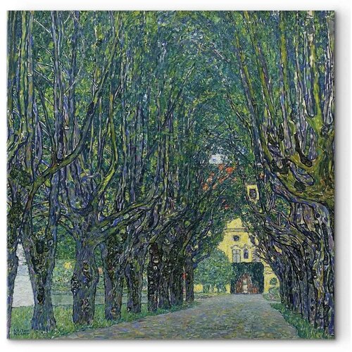  Slika - Gustav Klimt &ndash; Avenue in the Park of Schloss Kammer 80x80 Premium Print Cijene
