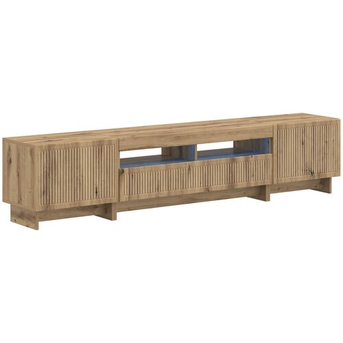  5-dijelni LED TV ormarić Hrast artisan Konstruirano drvo Cene