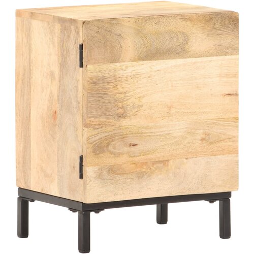 The Living Store Nočna omarica 40x30x51 cm trden mangov les - Nočna Omarica, (21433471) Slike