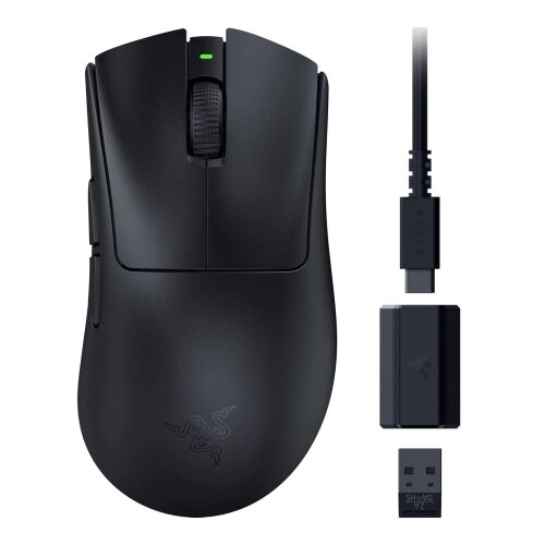 Razer Gaming Mi&amp;scaron; Deathadder V3 HyperSpeed Wireless Black Slike