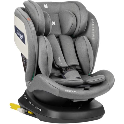 Kikka Boo auto sedište Shift Light Grey 0-36kg, Isofix Cene