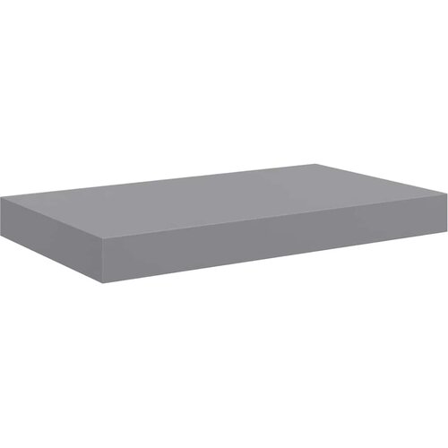  Plutajuće zidne police 4 kom sive 40 x 23 x 3,8 cm MDF Slike