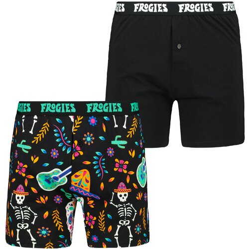 Frogies Men&amp;#039;s boxers 2P Christmas Muertos Slike