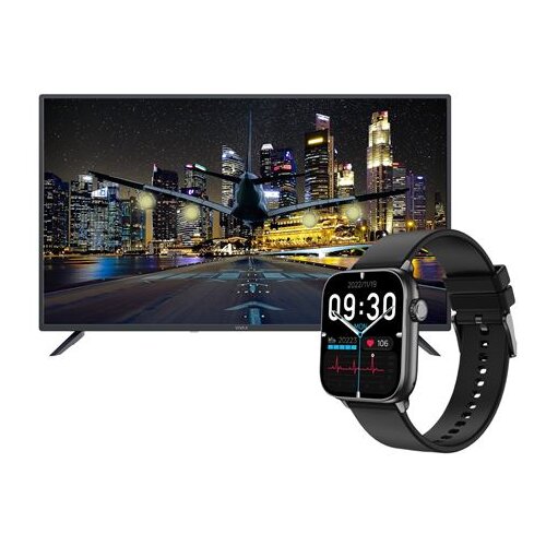 Vivax TV 43LE116T2S2+Life Fit 3 Black Cene