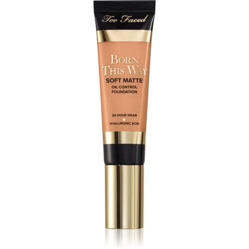 Too Faced Born This Way Soft Matte Foundation matirajoči tekoči puder odtenek Natural Beige 30 ml Slike