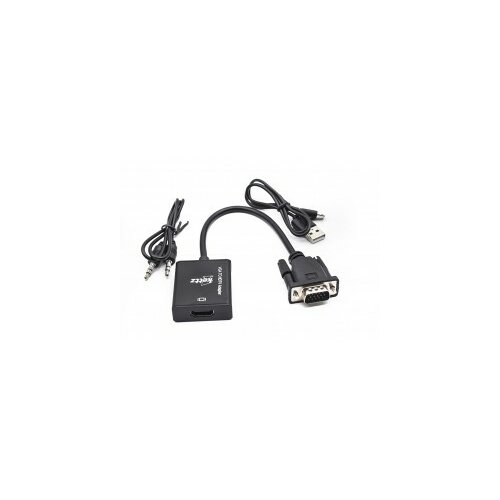 VGA na HDMI Konvertor + audio 3.5mm V2H 55-006 Cene