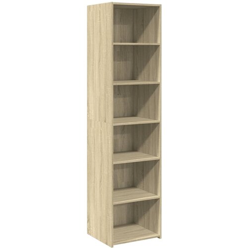 Maison Chic Visoka omara - Komoda - Predalnik sonoma hrast 45x41x185 cm inženirski les, (21718958) Slike