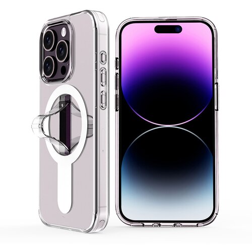 INF Prenosni MagSafe magnetni ovitek za telefon s stojalom za iPhone iPhone 15 Pro, (21311548) Slike
