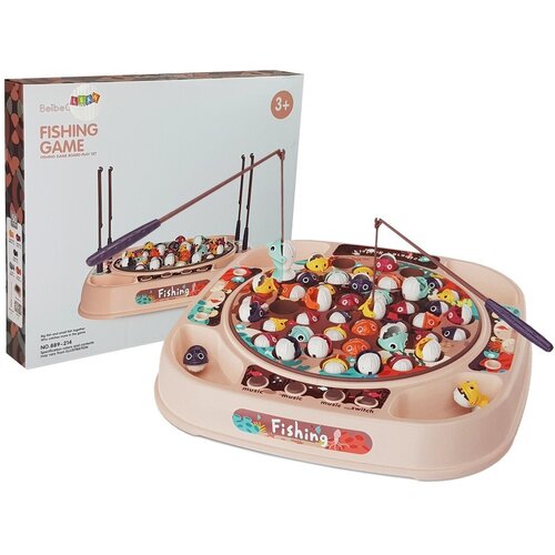Lean Toys Ribolovni komplet Arkadna igra Roza Cene