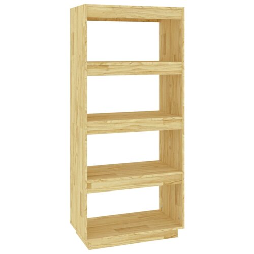 Maison Chic Knjižna omara - Knjižni regal 60x35x135 cm trdna borovina, (21723267) Slike