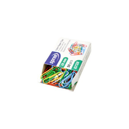 Office clips, spajalice u boji, 28 mm, 50K ( 482330 ) Cene