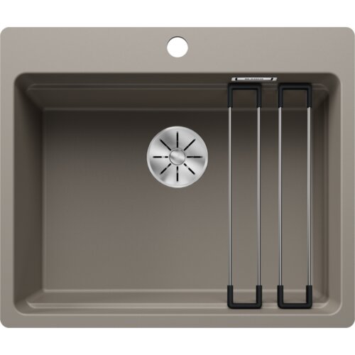 Blanco sudoper ETAGON 6-F InFino SILGRANIT pribor inox nosači, bez dalj.upr. - TARTUFO Cene