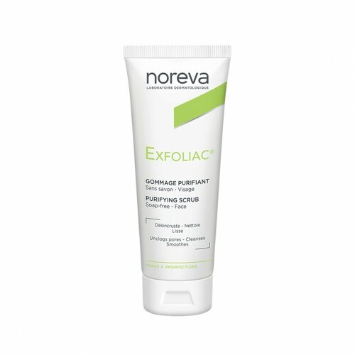 Noreva Exfoliac Purifying Scrub piling za či&scaron;ćenje za problematično lice 50 ml Cijene
