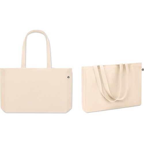  Torba shopping canvas Recycled pamučna bež 280g 49x9x37cm Cijene