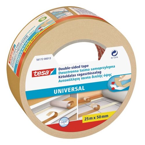 Tesa dvostruka ljepljiva traka (25 m x 50 mm, Prikladno za: Glatke površine) Cijene