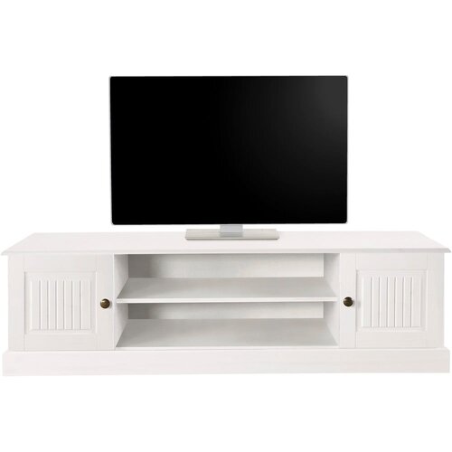 St&amp;oslash;raa Bela TV omarica iz masivnega bora 45x40 cm Mille &amp;ndash; Slike
