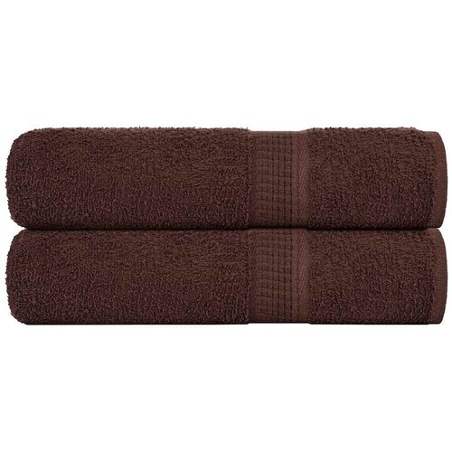 vidaXL Ručnici za ruke FROGN 2 kom. Smeđi 50x100 cm 360 g/m² - Smeđa 50 x 100 cm 2 Cene