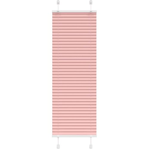 vidaXL Plisirana zavesa roza 45x150 cm širina blaga 44,4 cm poliester, (5000297124) Cene