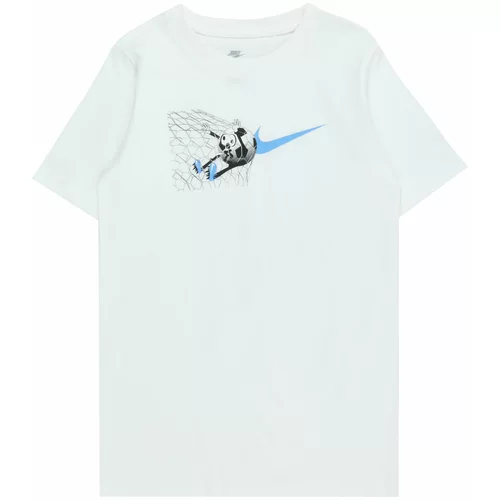 Nike Sportswear Majica 'SOCCER BALL FA23' azur / siva / crna / bijela