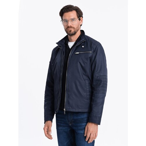 Ombre Men's biker jacket Slike