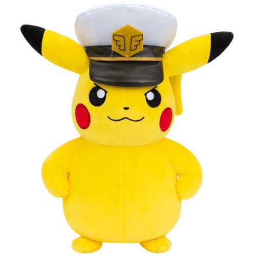 Pokemon Pok&amp;eacute;mon pli&amp;scaron;ana igračka Captain Pikachu, 20 cm Slike