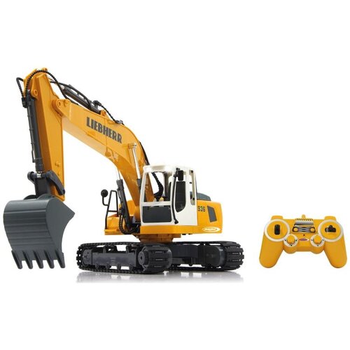 JAMARA bager na daljinsko upravljanje Liebherr R936, žuti 1:20 Slike