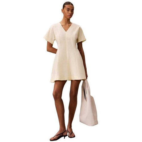 Calvin Klein pamučna mini haljina Cene