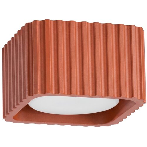 Sollux Lighting Stropna svetilka RIFF 1 rdeča okra Gx53, (5000499811) Cene