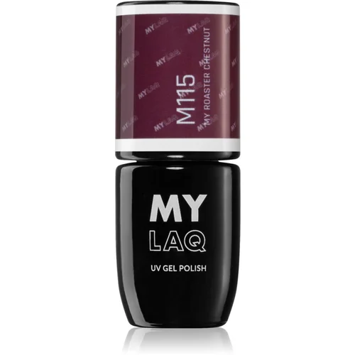 MYLAQ UV Gel Polish gel lak za nokte nijansa My Roaster Chestnut 5 ml