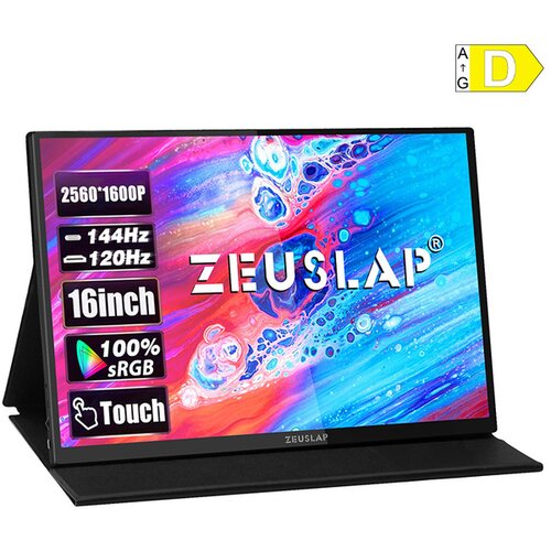 ZEUSLAP prenosni monitor P16KT, IPS, 16inch Cene