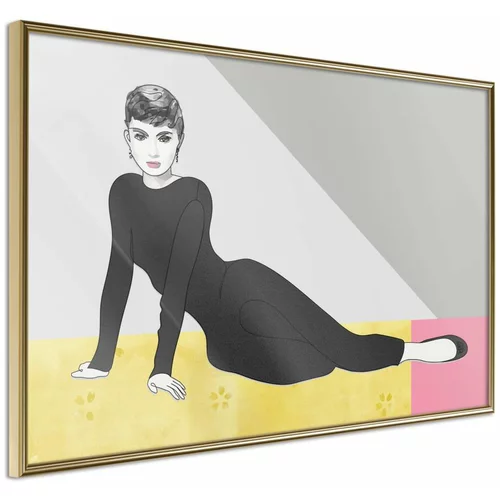  Poster - Elegant Audrey 30x20