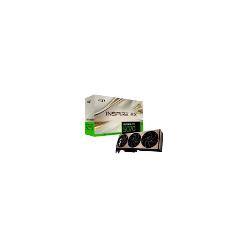 VIDEO Card &amp;ndash; RTX 5070 12G INSPIRE 3X OC Slike