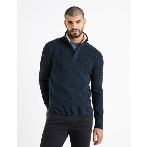Celio Knitted Sweater Ceviking - Men Slike