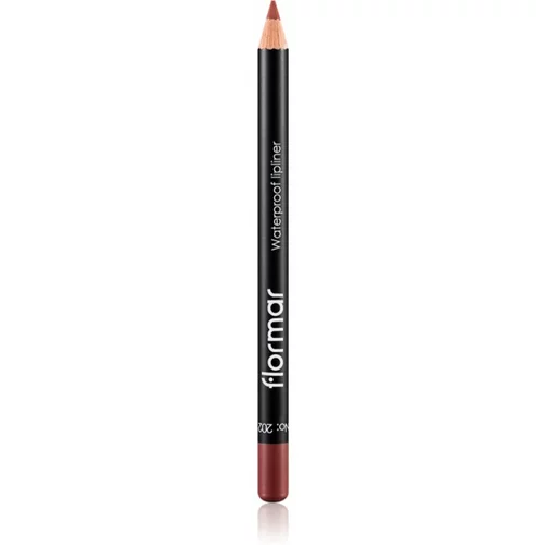 Flormar Waterproof Lipliner vodootporna olovka za usne nijansa 202 Soft Pink Brown 1,14 g