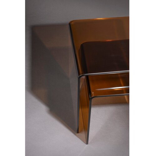 Dutchbone Steklene stranske mizice v kompletu 2 ks 40x45 cm Vetro &amp;ndash; Slike