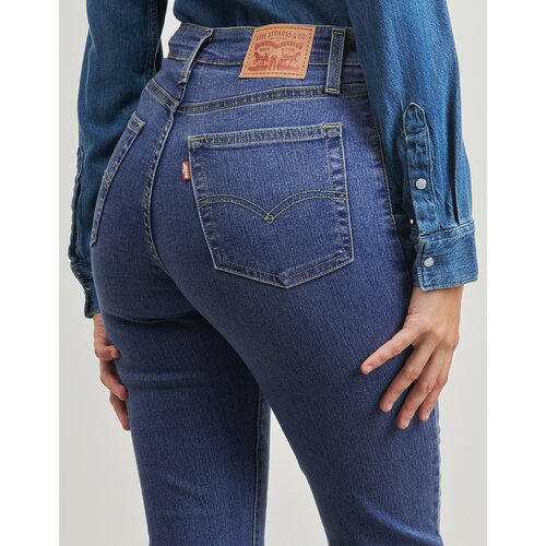 Levi&amp;#039;s Kavbojke bootcut 725 HIGH RISE BOOTCUT Modra Slike